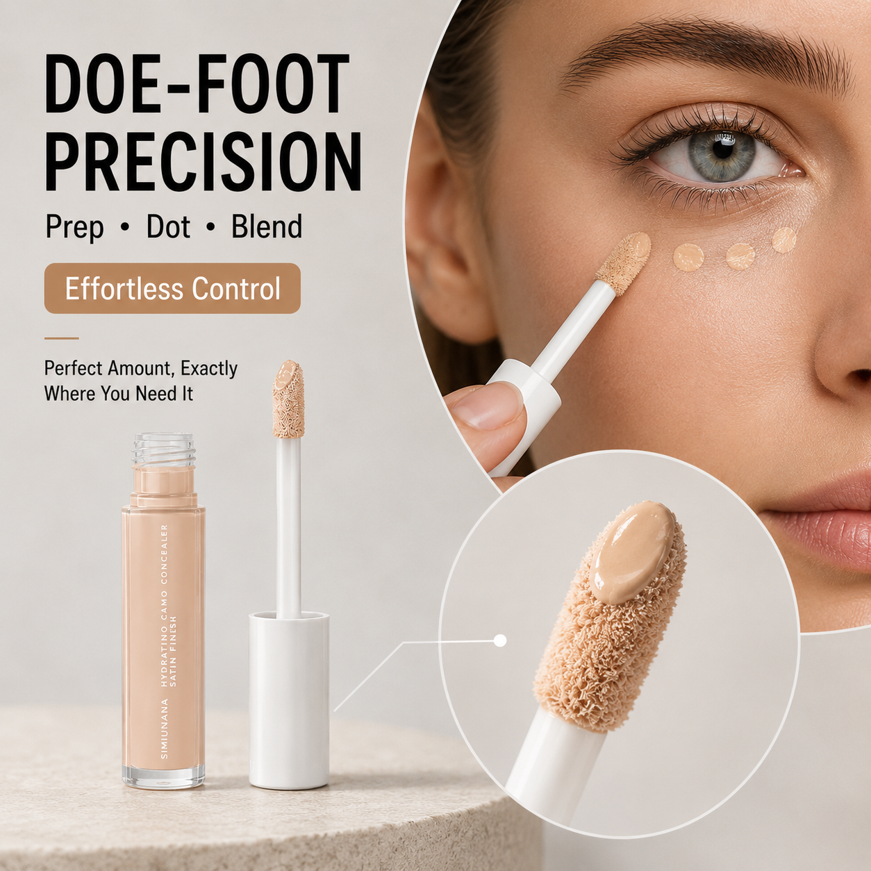 Hydrating Full Coverage Concealer – Satin Finish