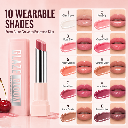 💧Mirror-Shine Plumping Lip Gloss | 10 Glossy Shades