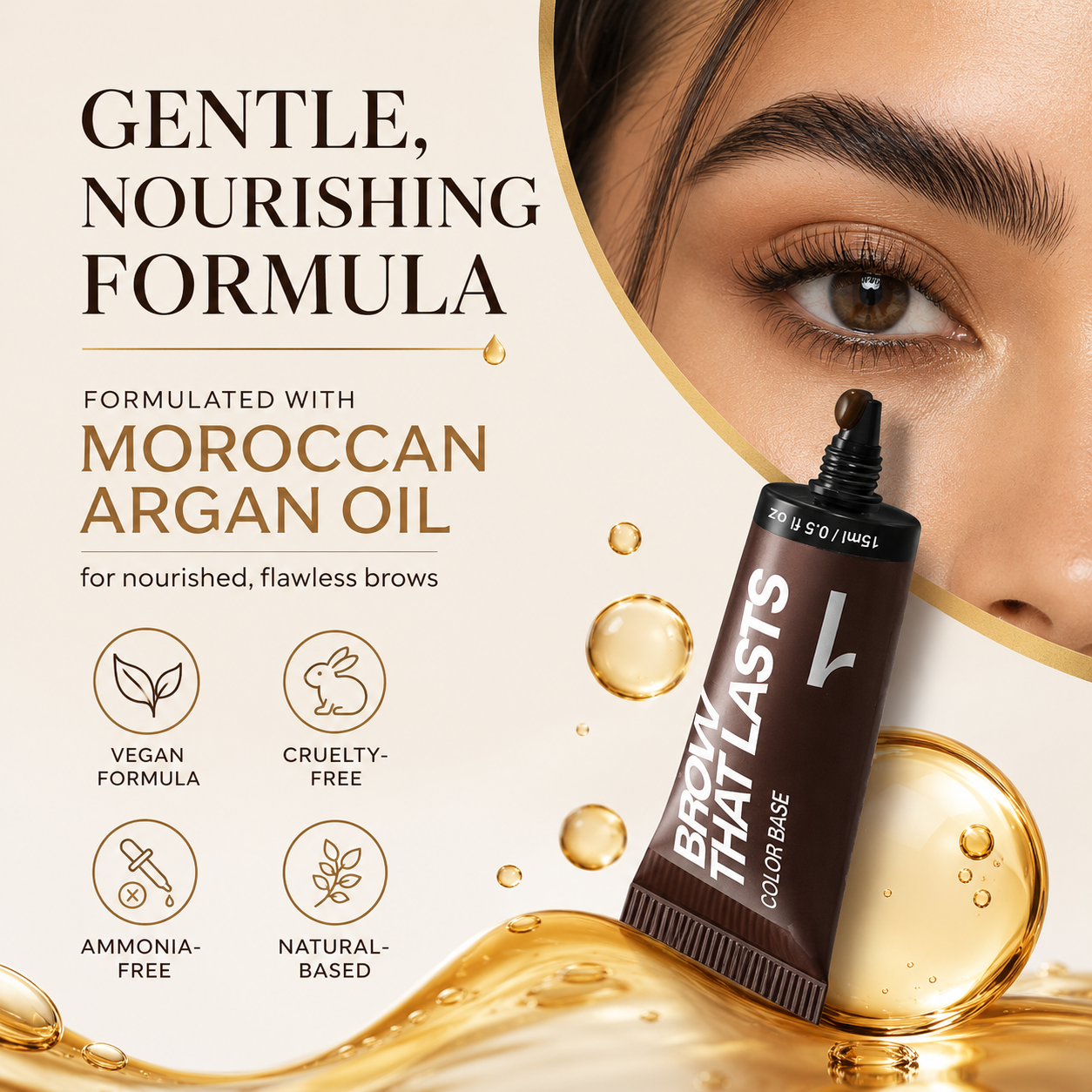 ✨ Semi-Permanent Eyebrow Tint Kit