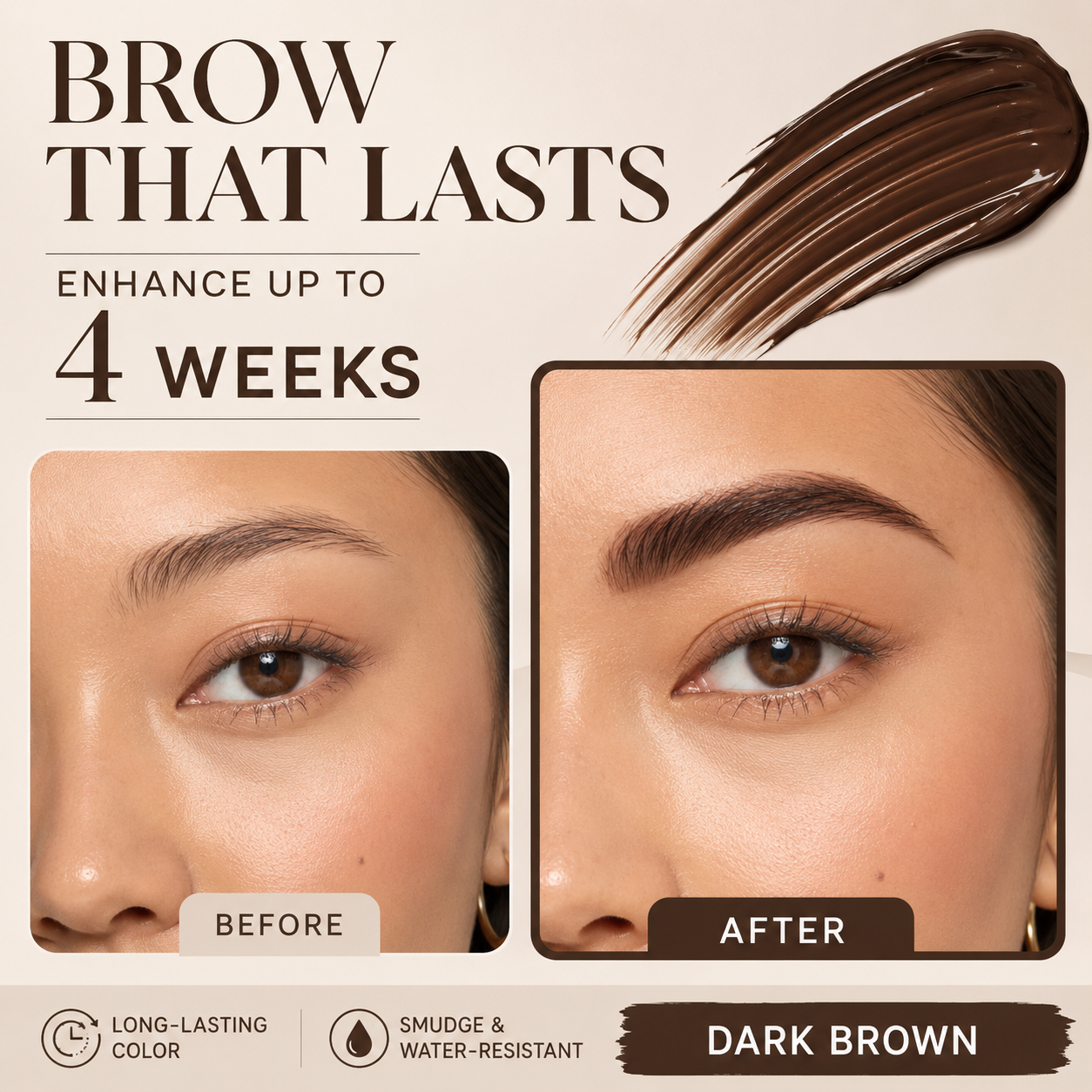 ✨ Semi-Permanent Eyebrow Tint Kit