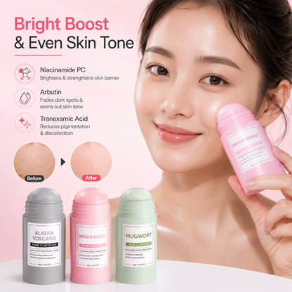 Deep Pore Cleansing & Brightening Clay Stick Collection