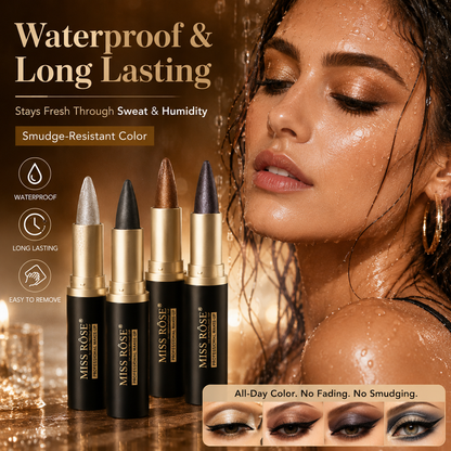 🖤 2-Pcs Waterproof Gel Eyeliner Set ✨