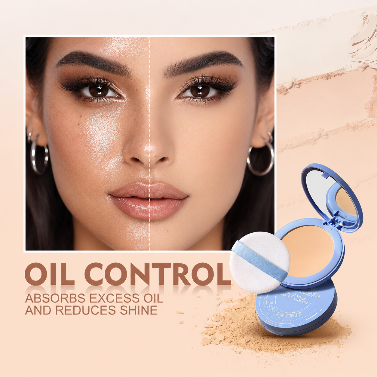 Oil Control Pressed Face Powder