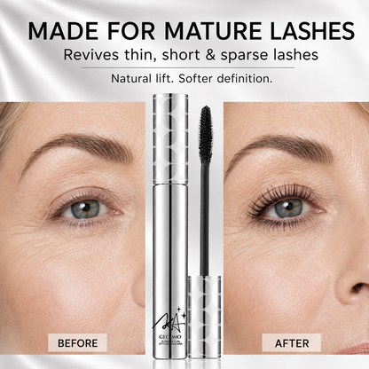 🪶50+ Lash Revival Mascara | Waterproof Mascara for Mature Lashes💧