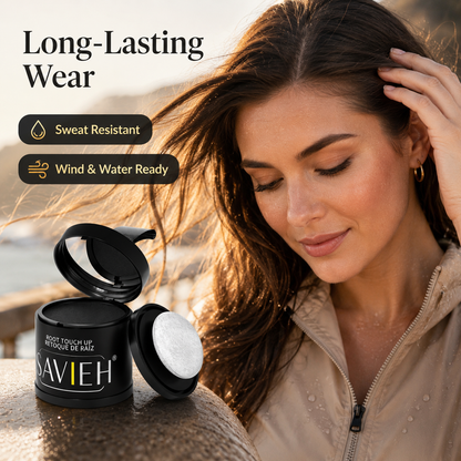 🔥 Hairline Powder ✨ Instantly Fuller Hair in Seconds! 💇‍♀️