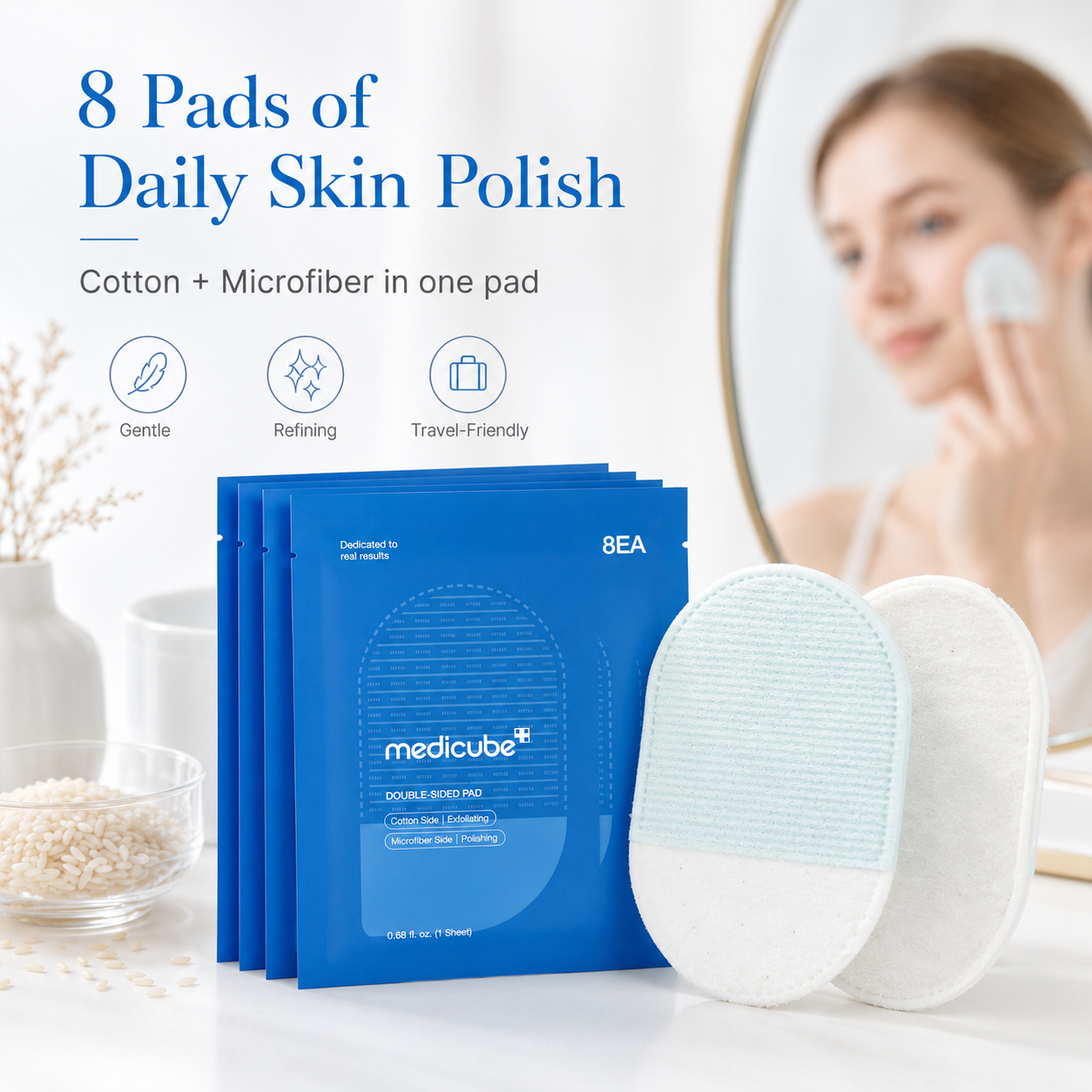 💥New Launch 🌿Peel Pads 8EA – Glow Instantly