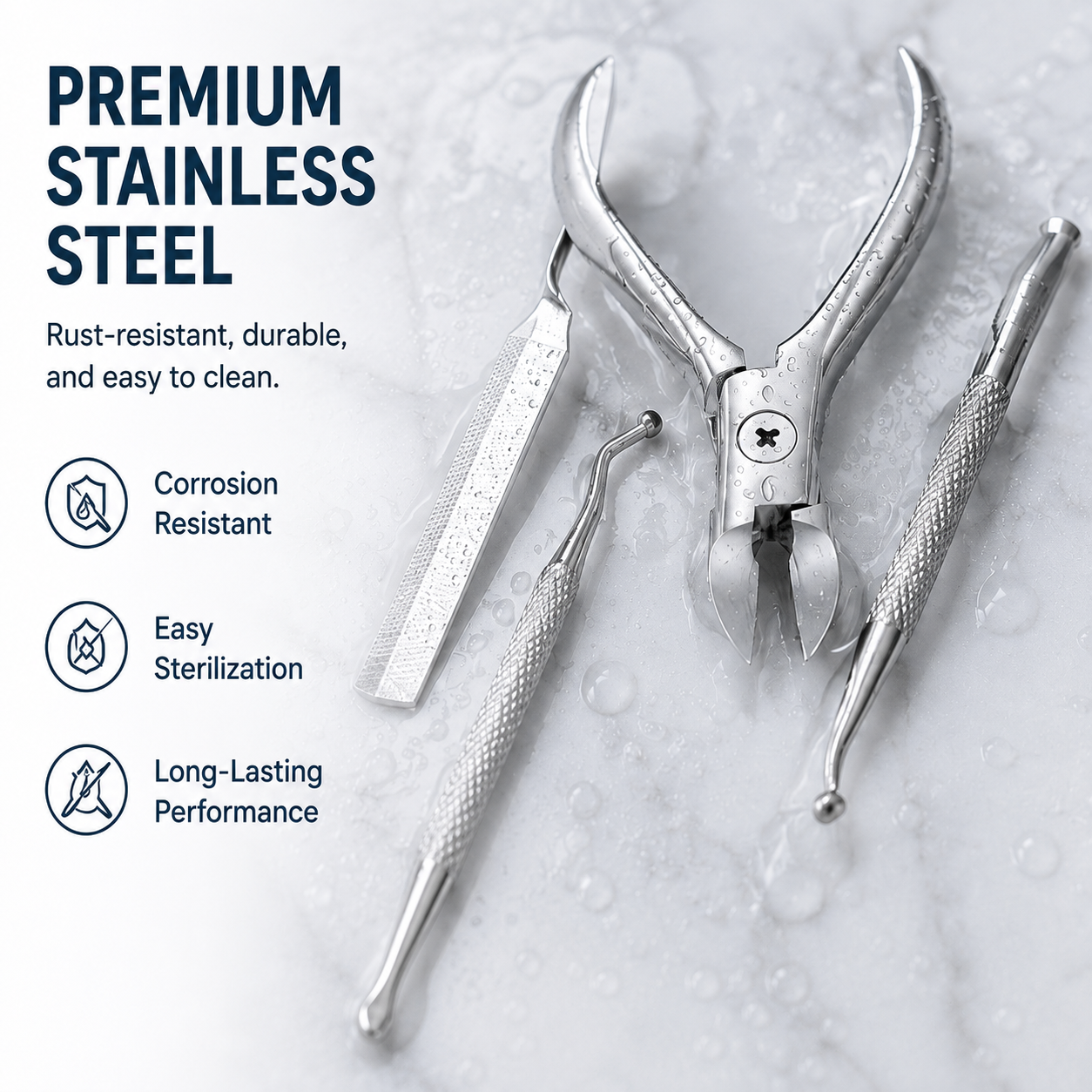 ✂️Professional Heavy-Duty Ingrown Toenail Clippers Set | Stainless Steel