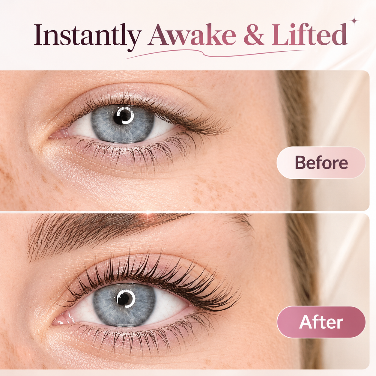 Pain-Free Instant Lash Curler – Curls That Last All Day ✨👁️