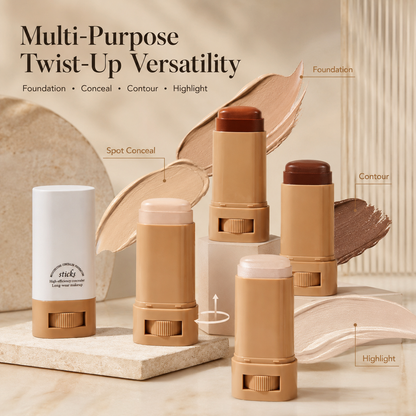 Serum-Boosted Foundation & Contour Stick