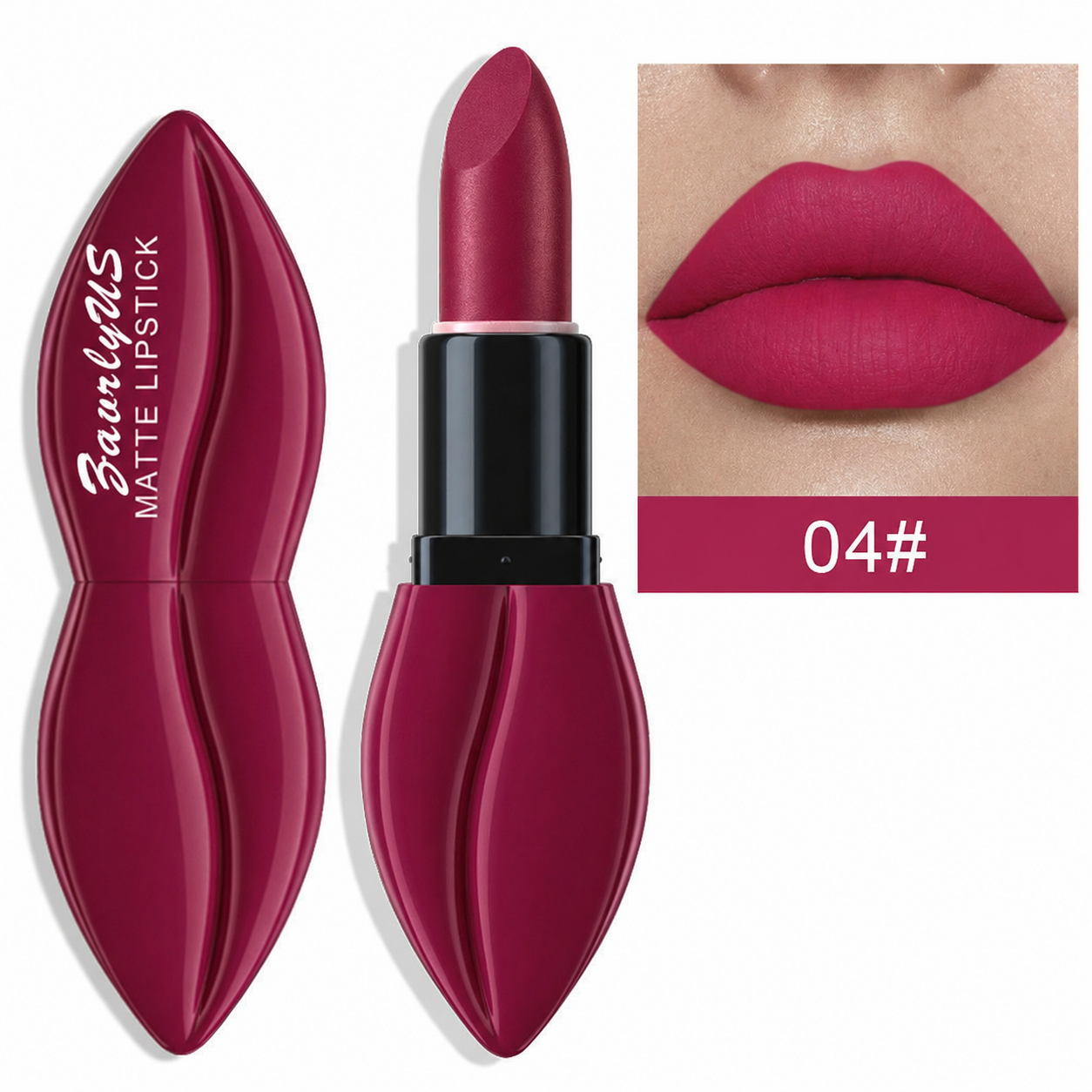 💋Velvet Matte Lipstick – Hydrating, Long-Wear & Transfer-Resistant