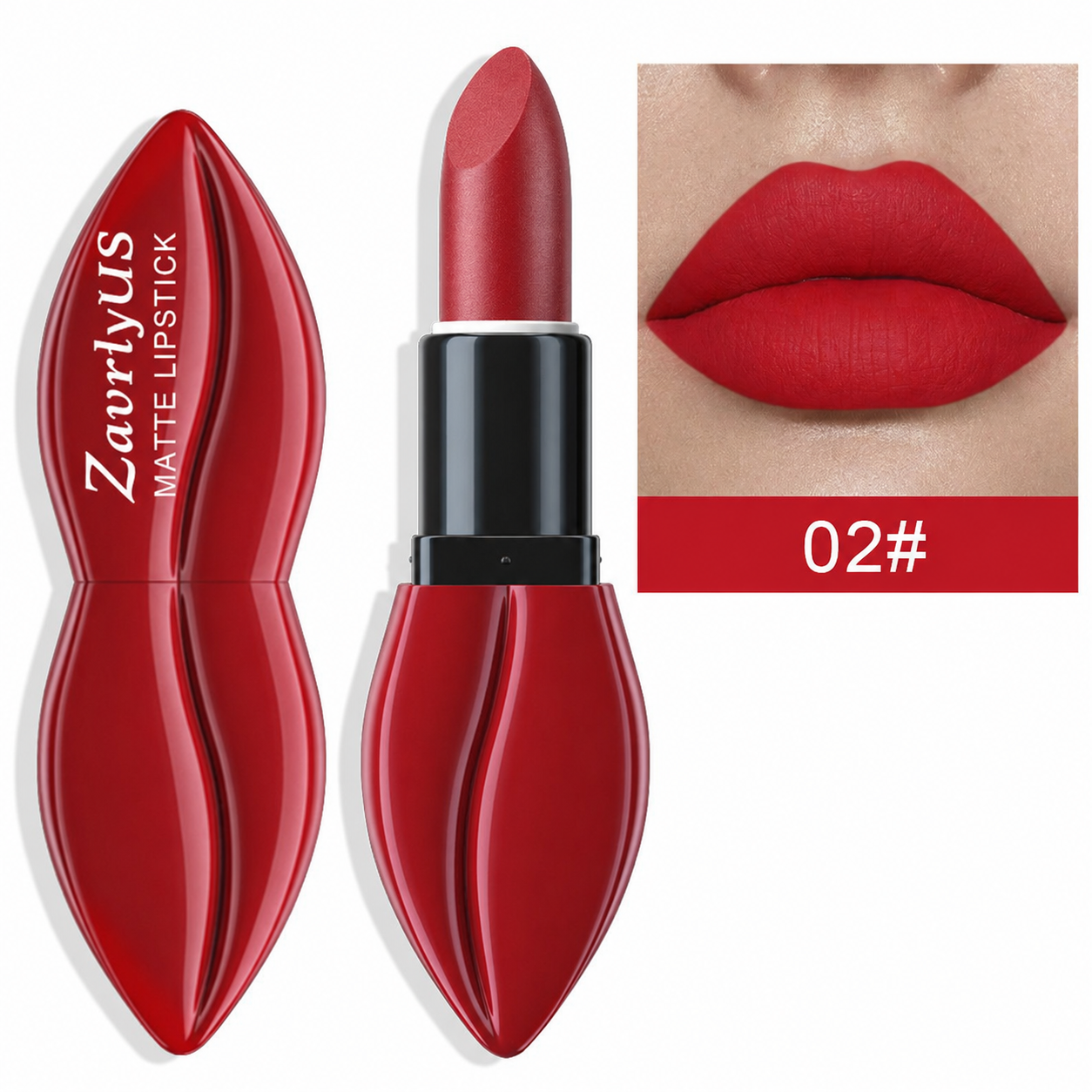 💋Velvet Matte Lipstick – Hydrating, Long-Wear & Transfer-Resistant