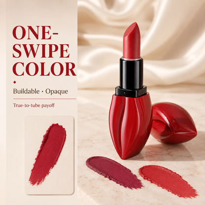 💋Velvet Matte Lipstick – Hydrating, Long-Wear & Transfer-Resistant