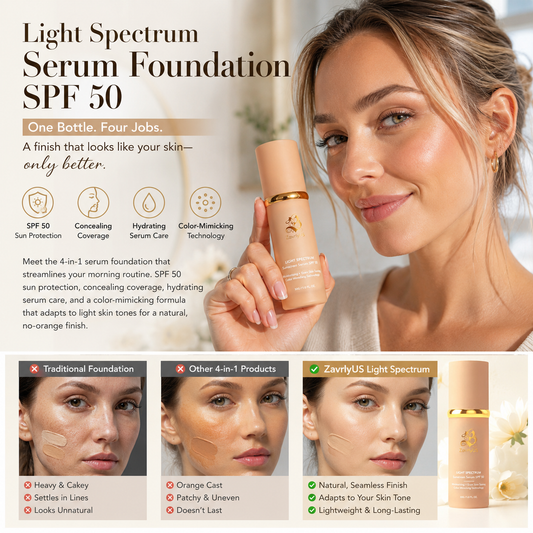 ✨Light Spectrum Serum Foundation SPF 50