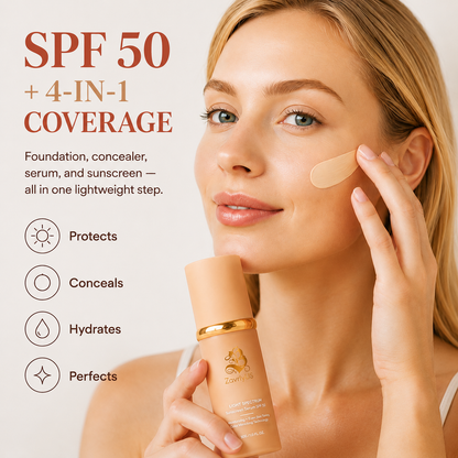 ✨Light Spectrum Serum Foundation SPF 50