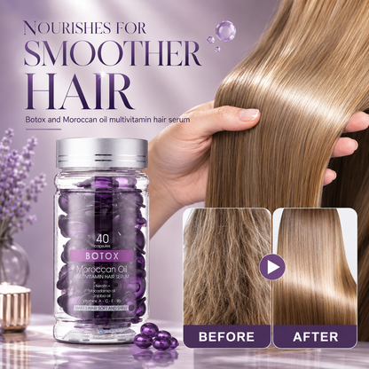 Multivitamin Moroccan Oil Hair Serum Capsules