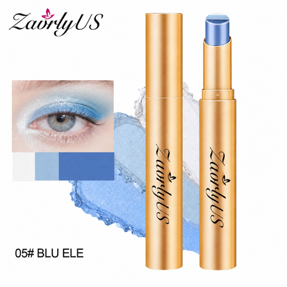3-in-1 Waterproof Tricolor Eyeshadow Stick