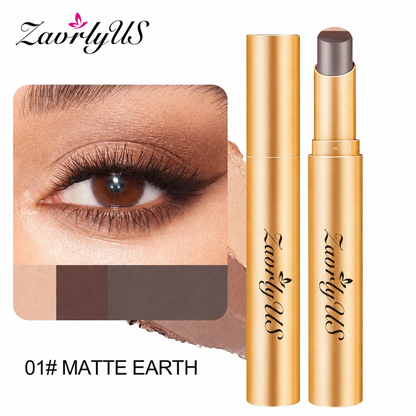 3-in-1 Waterproof Tricolor Eyeshadow Stick