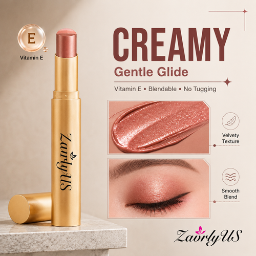 3-in-1 Waterproof Tricolor Eyeshadow Stick