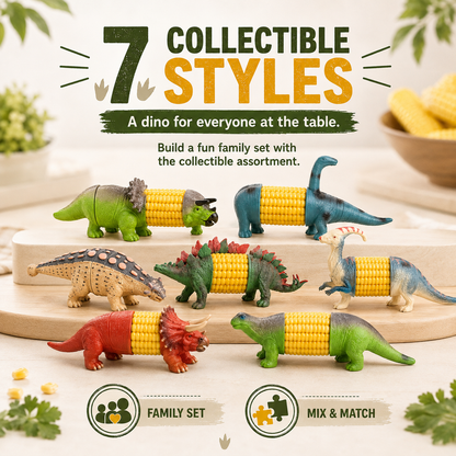🦖Dinosaur Corn Holders | Fun Corn-on-the-Cob Handles