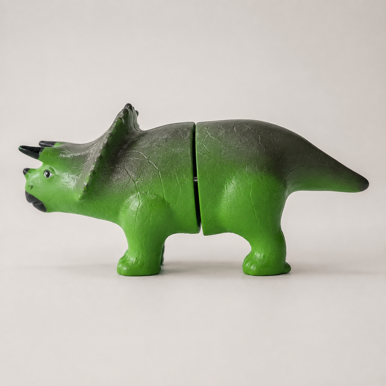 Green Triceratops