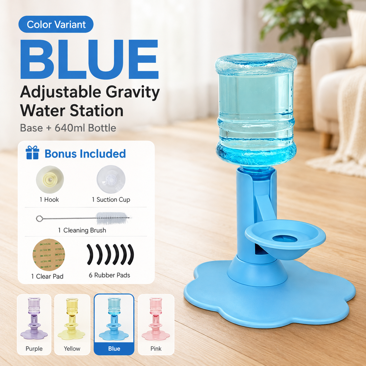 Blue – Base + 640ml Bottle