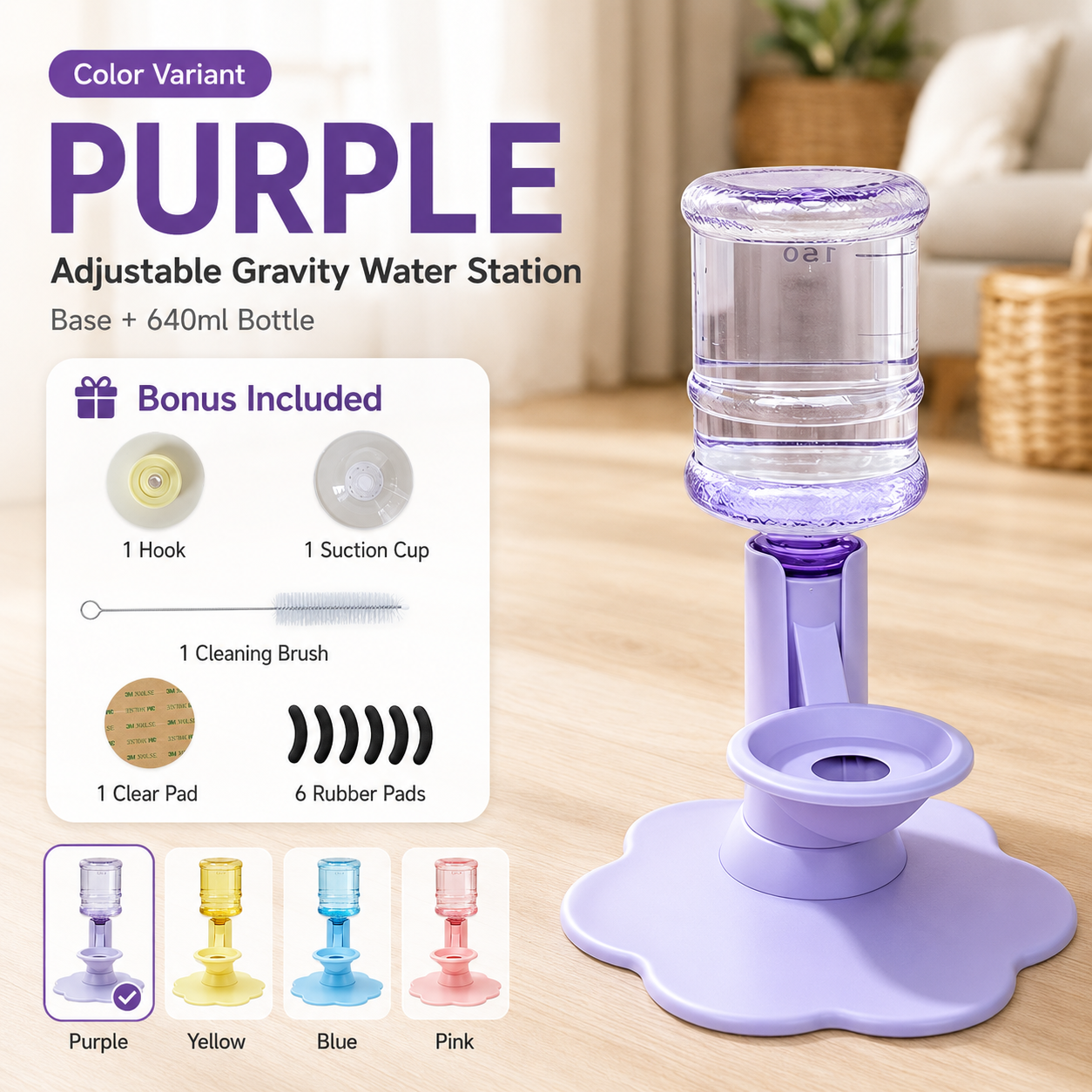 Purple – Base + 640ml Bottle