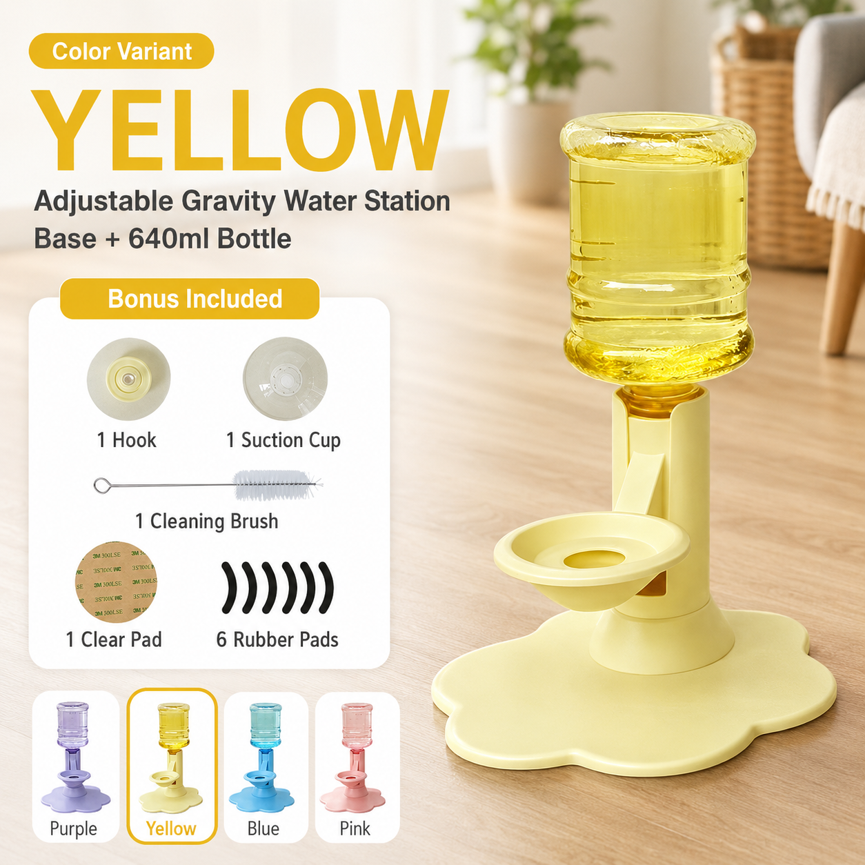 Yellow – Base + 640ml Bottle