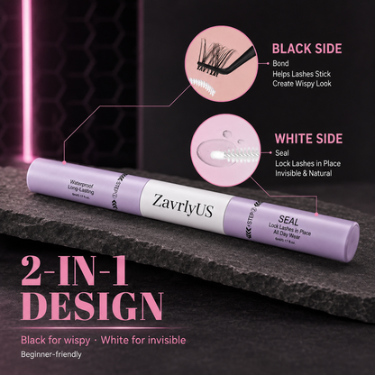 2-in-1 Waterproof Lash Bond & Seal