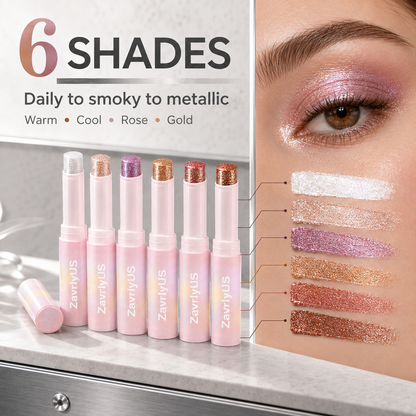6-Shade Cream Eyeshadow Stick Set