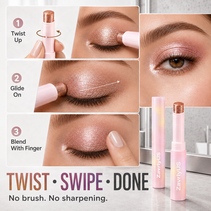6-Shade Cream Eyeshadow Stick Set