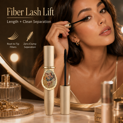 3D Steel Wand Waterproof Mascara for Volumizing & Lengthening
