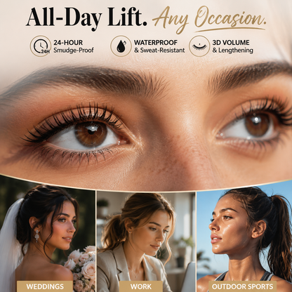 3D Steel Wand Waterproof Mascara for Volumizing & Lengthening