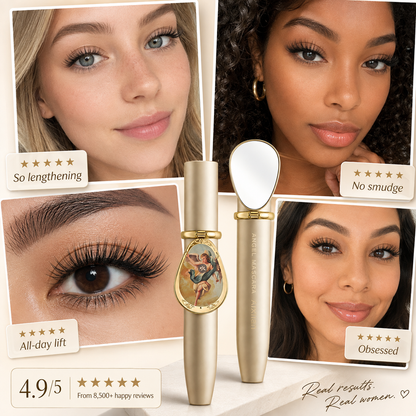 3D Steel Wand Waterproof Mascara for Volumizing & Lengthening