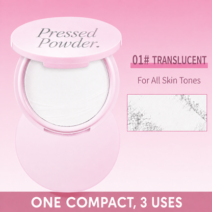 ✨Soft-Focus Oil-Control Pressed Powder
