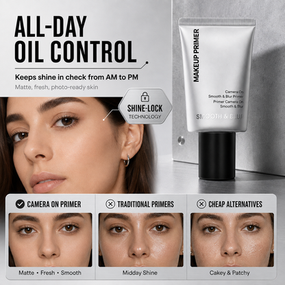 ✨Camera On Smooth & Blur Primer for Oily Skin