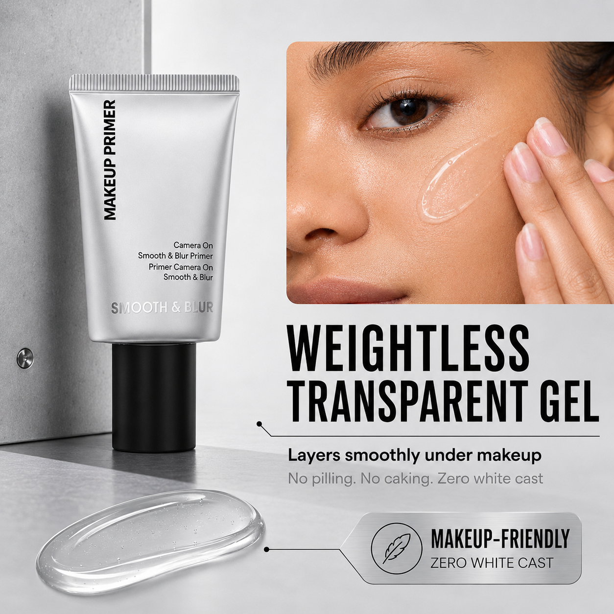 ✨Camera On Smooth & Blur Primer for Oily Skin