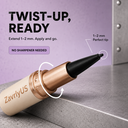 ✨Retractable Matte Black Eyeliner Pencil