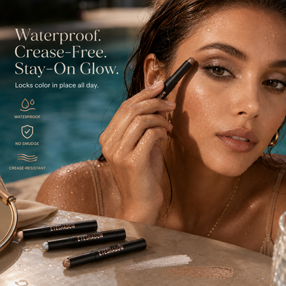 ✨ 8-Pcs Neutral Eyeshadow Stick Set – Waterproof Cream Matte & Shimmer Makeup Sticks 👁️✨