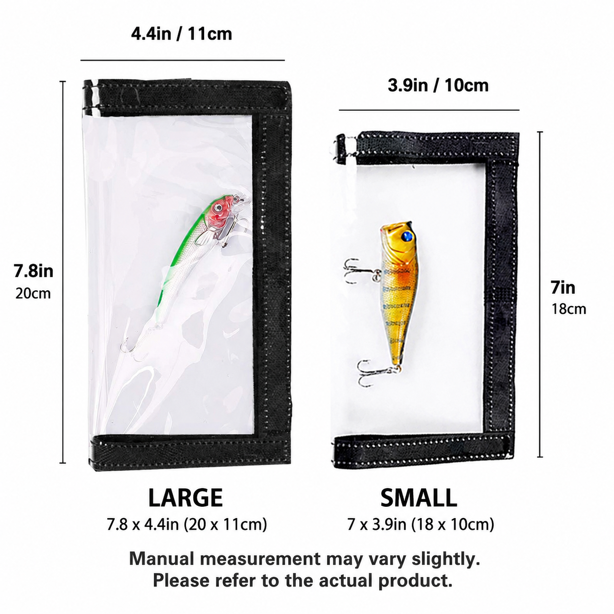 ✨Clear Fishing Lure Wrap & Hook Cover | Tangle-Free Storage