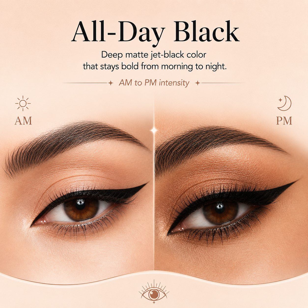 Queen Cobra Waterproof Liquid Eyeliner Pen | Jet Black