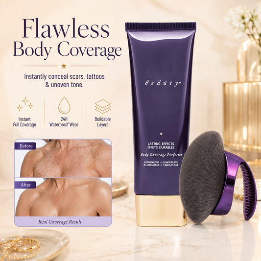 ✨ Flawless Body Coverage Perfector & Buffer Brush Set