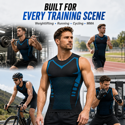 The Sculpted Contour Sleeveless Vest