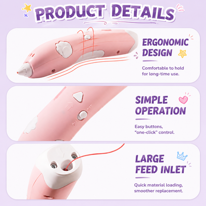 3D Magic Craft Pen Set for Kids
