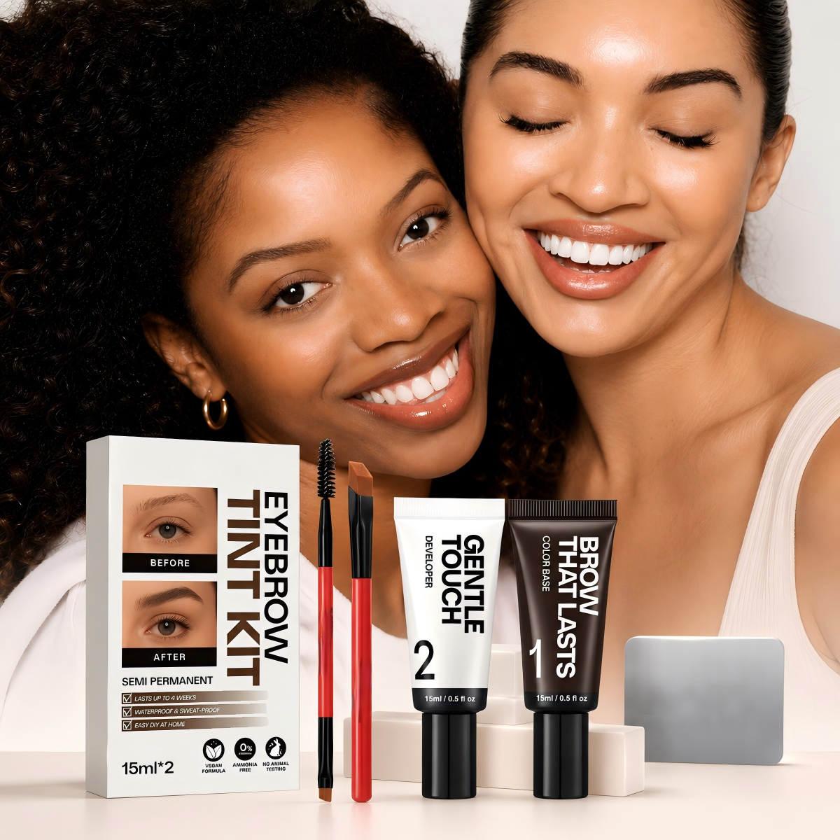 ✨ Semi-Permanent Eyebrow Tint Kit