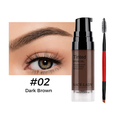 3D Waterproof Long-Lasting Tinted Brow Gel Kit