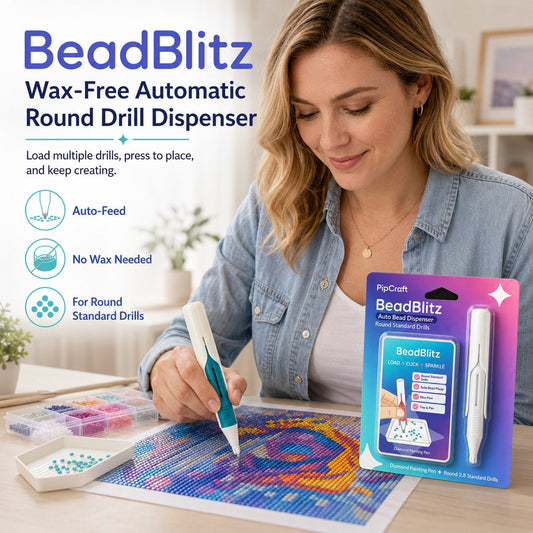 💎 AutoFeed Wax-Free Diamond Painting Pen