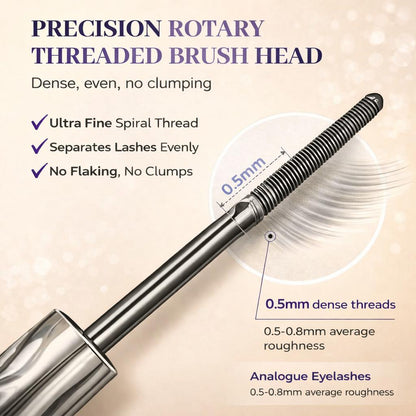 Waterproof Lengthening & Curling Black Mascara