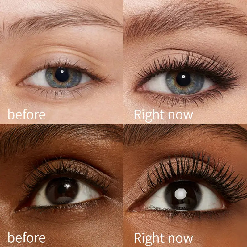 3D Steel Wand Waterproof Mascara for Volumizing & Lengthening