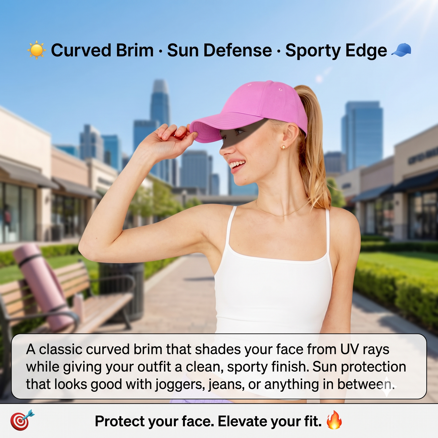 ♀️Breathable Ponytail Hat & Messy Bun Cap for Women🌟| No Hat Hair☀️