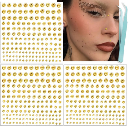 ✨Fake Piercings - Nose Ring, Eyebrow, Lip Ring, Labret Studs & More